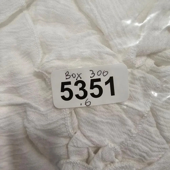 Elan White Cover Up Slip Dress Sz M - Picture 10 of 10